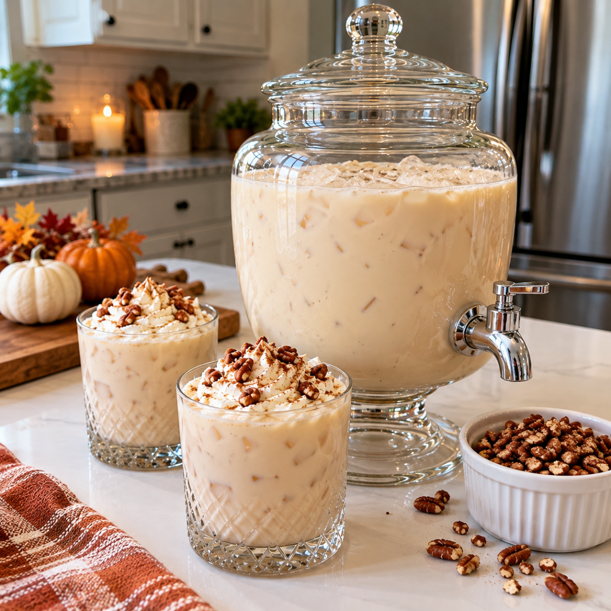 Butter Pecan RumChata Punch