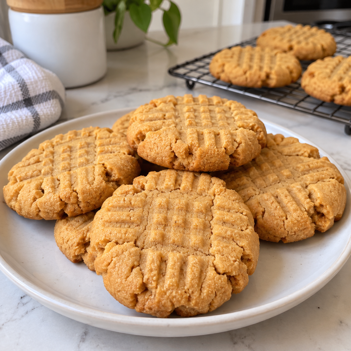 Cake Mix Peanut Butter Cookies