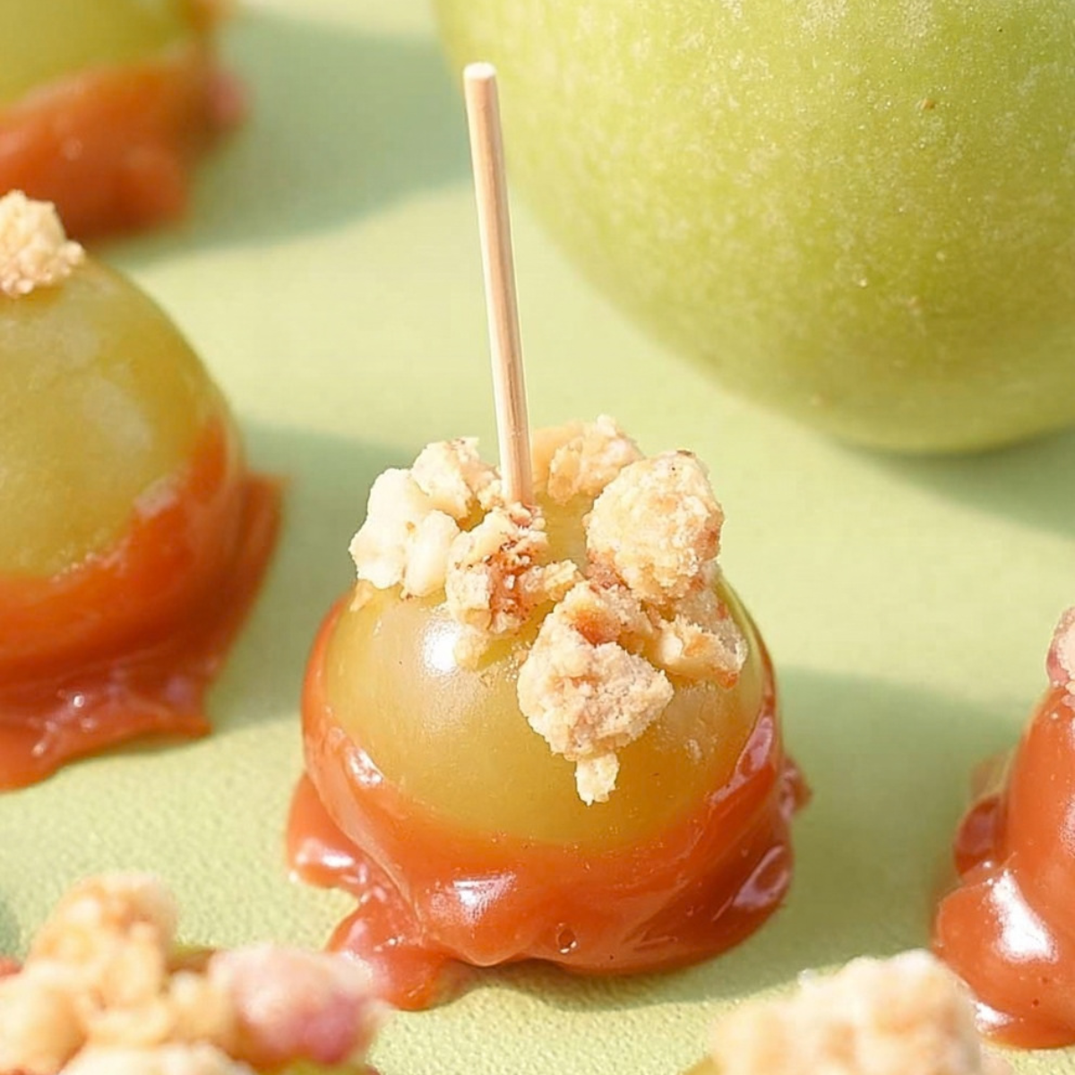Caramel Apple Grapes