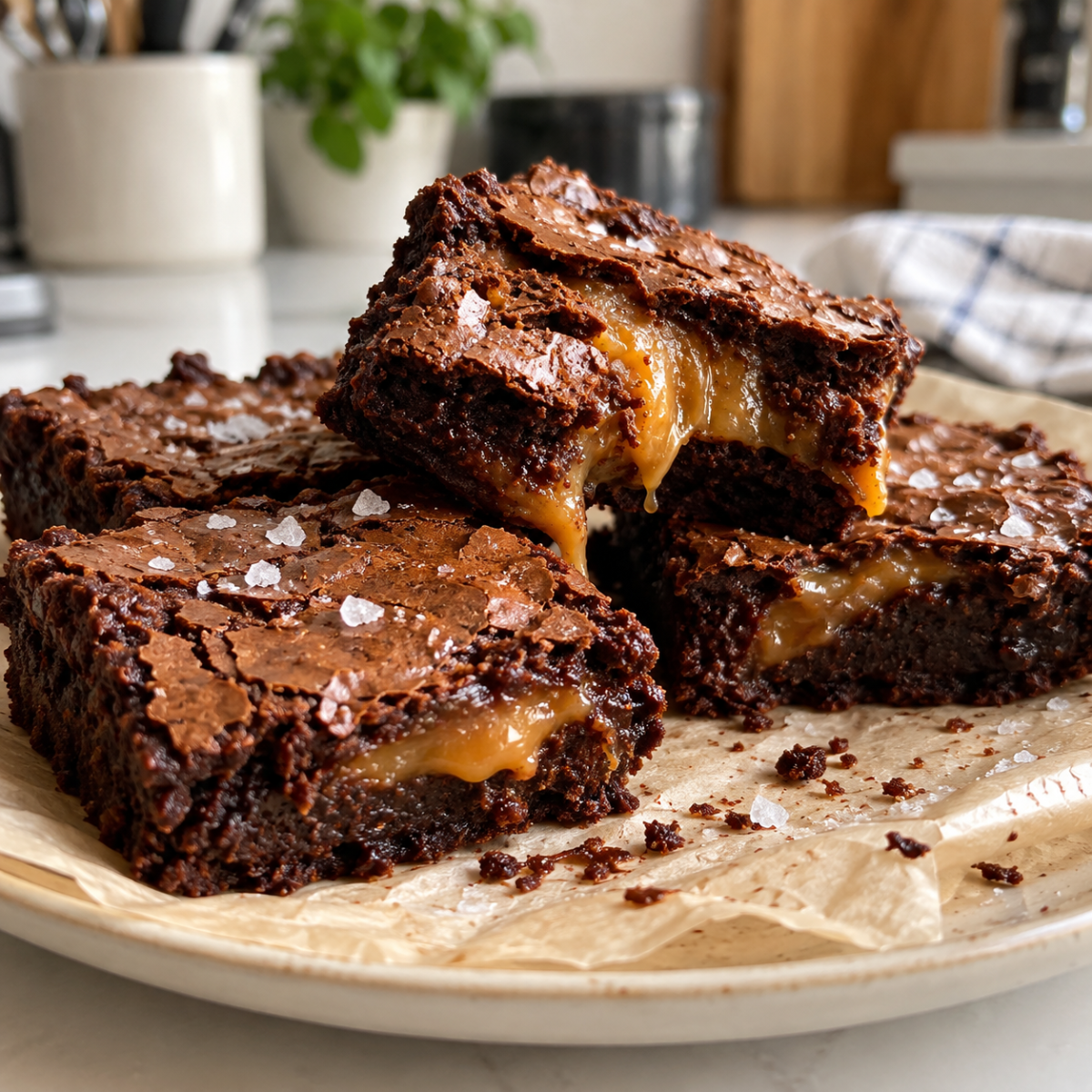 Caramel Brownies