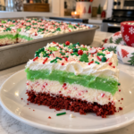 Christmas Cookie Lasagna