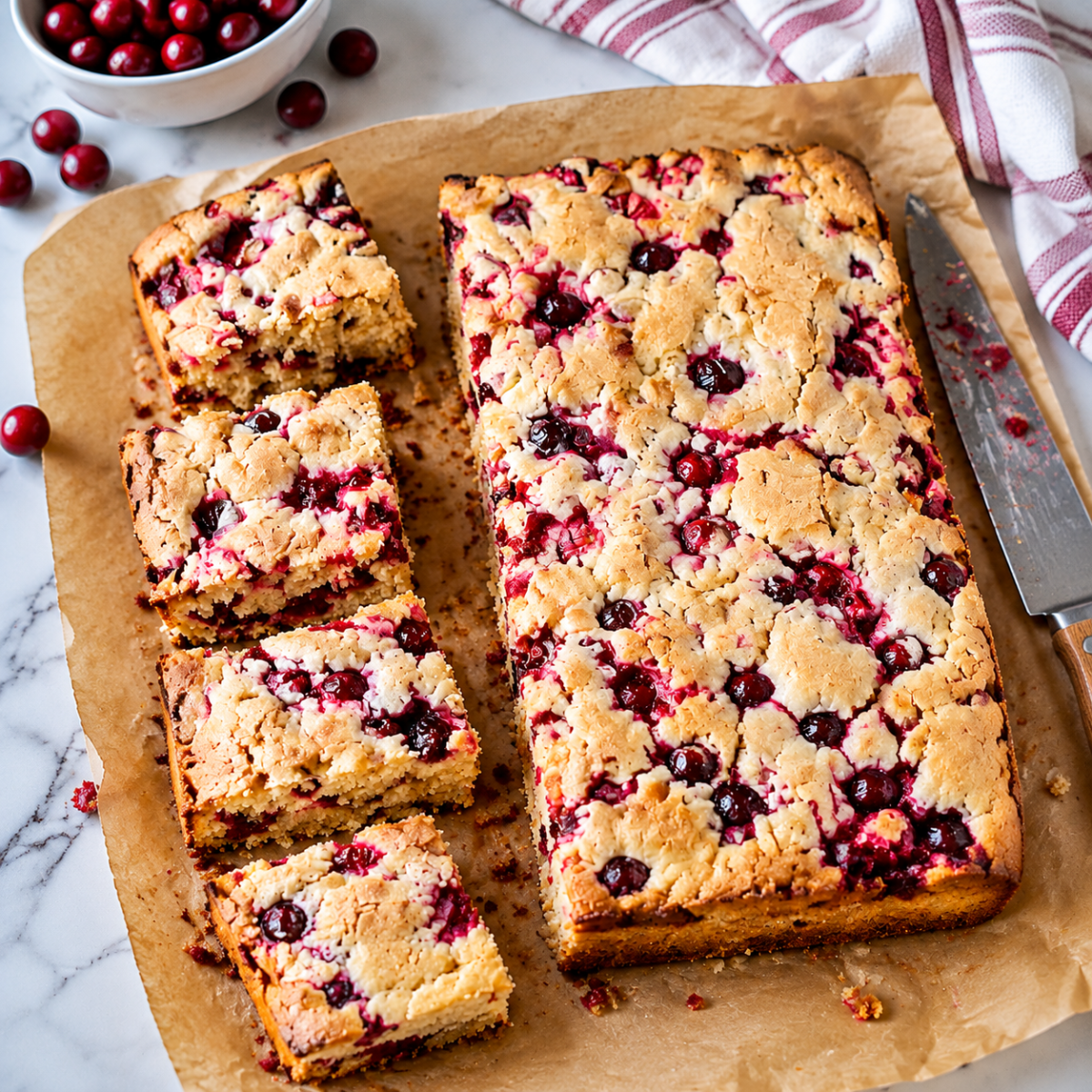 Cranberry Christmas Cake