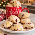 Cranberry Orange Ricotta Cookies