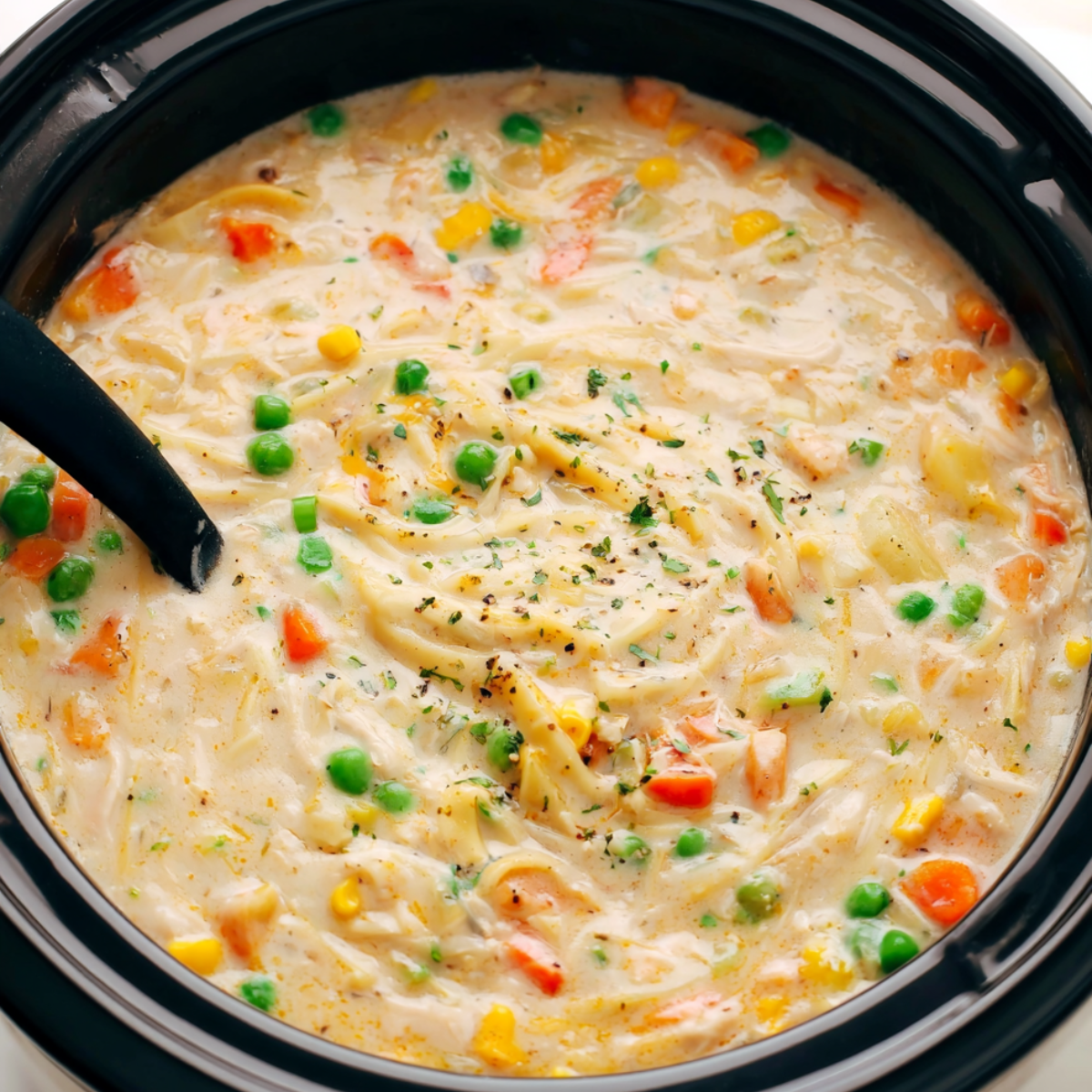 Creamy Chicken Noodle Soup