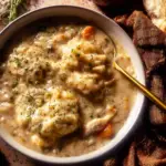 Crockpot Creamy Chicken and Dumplings