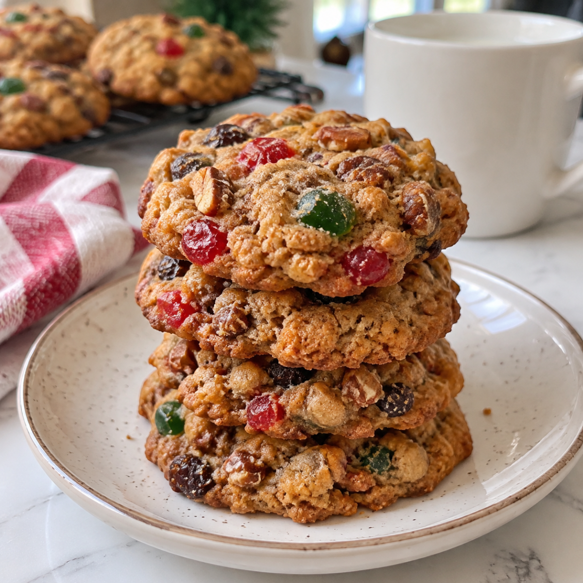 Fruitcake Cookies