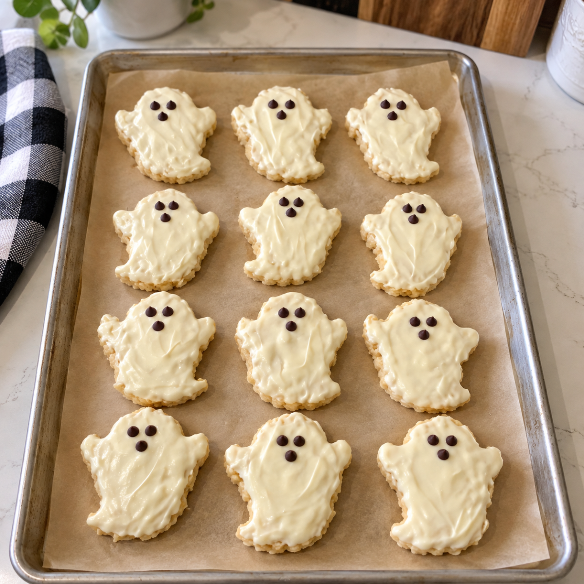 Halloween Krispie Treats
