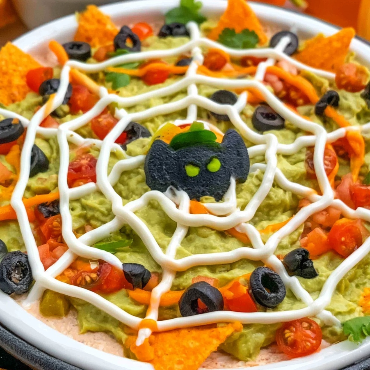 Halloween Taco Dip
