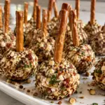 Mini Cheese Ball Pretzel Bites