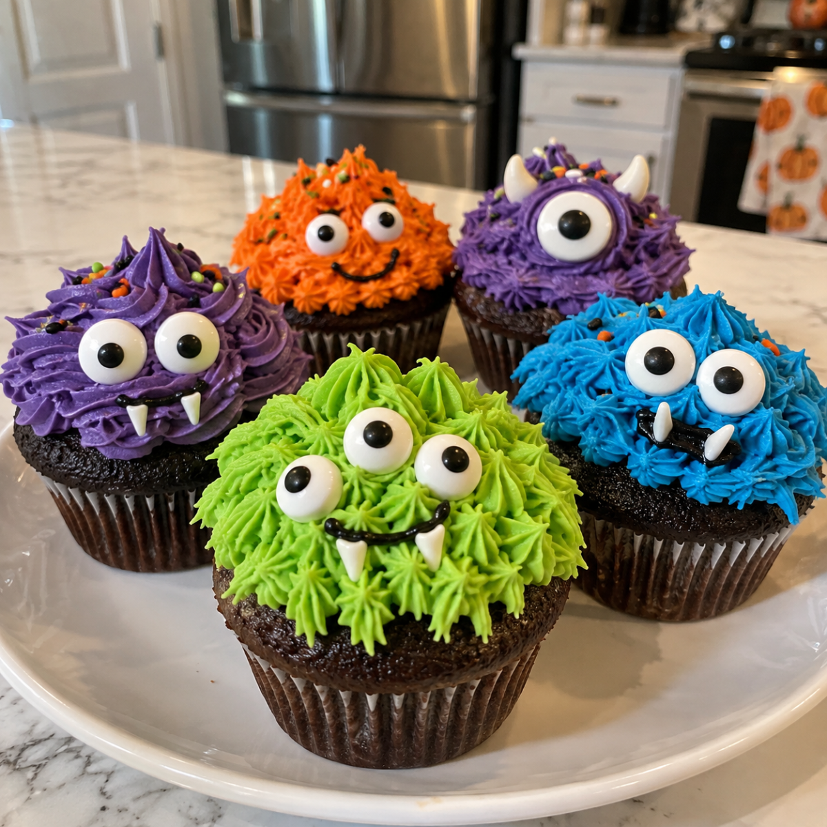 Monster Cupcakes