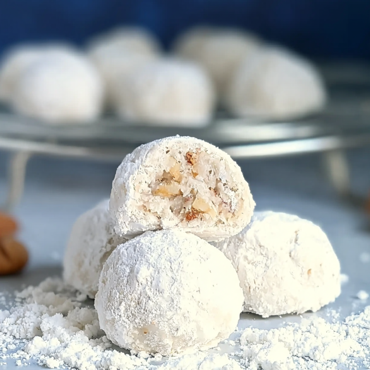 Pecan Snowball Cookies
