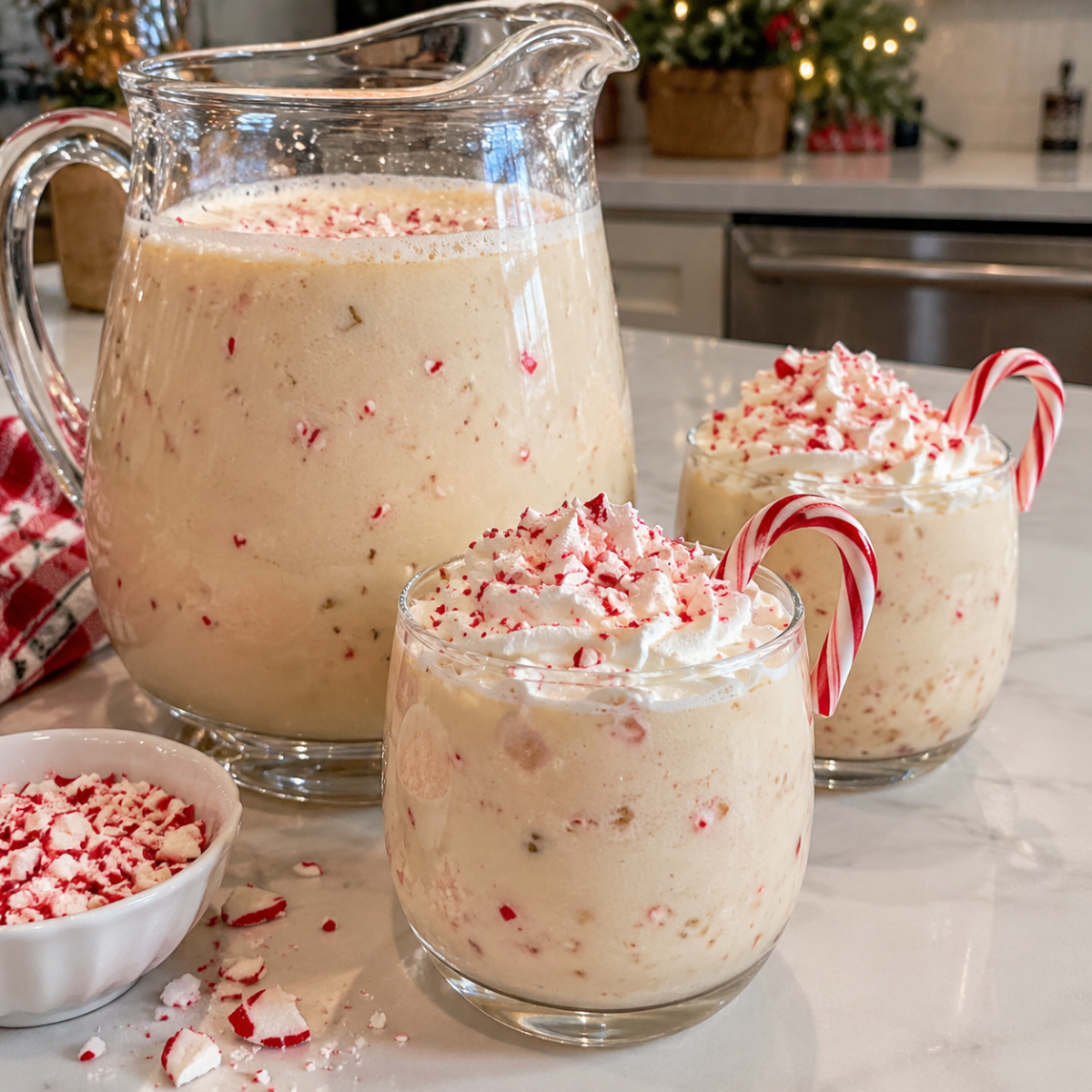 Peppermint Bark Baileys Punch