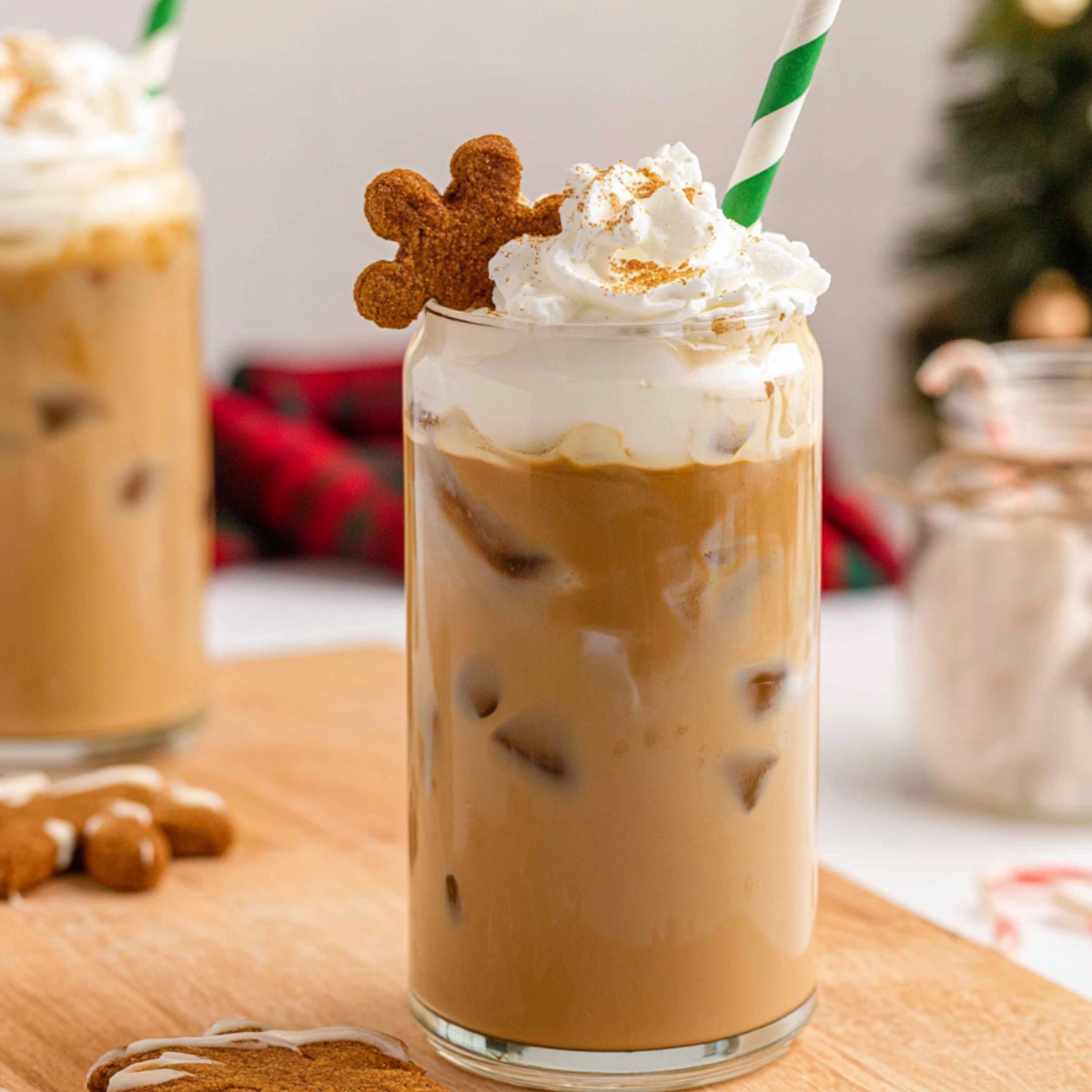 Gingerbread Iced Latte