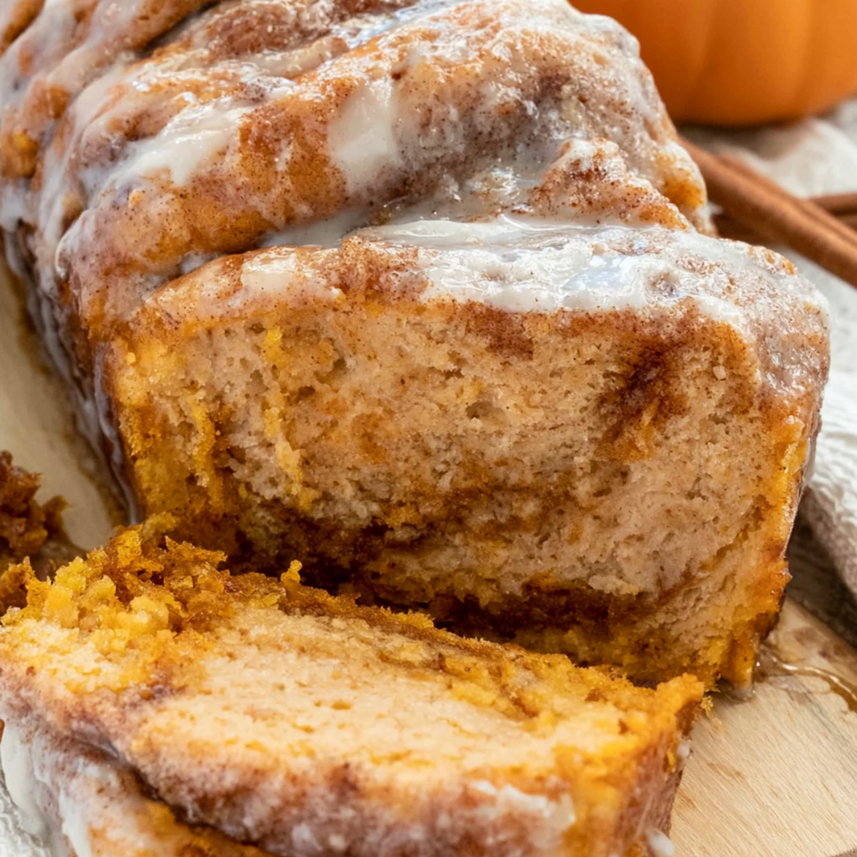 Pumpkin Pull-Apart Loaf