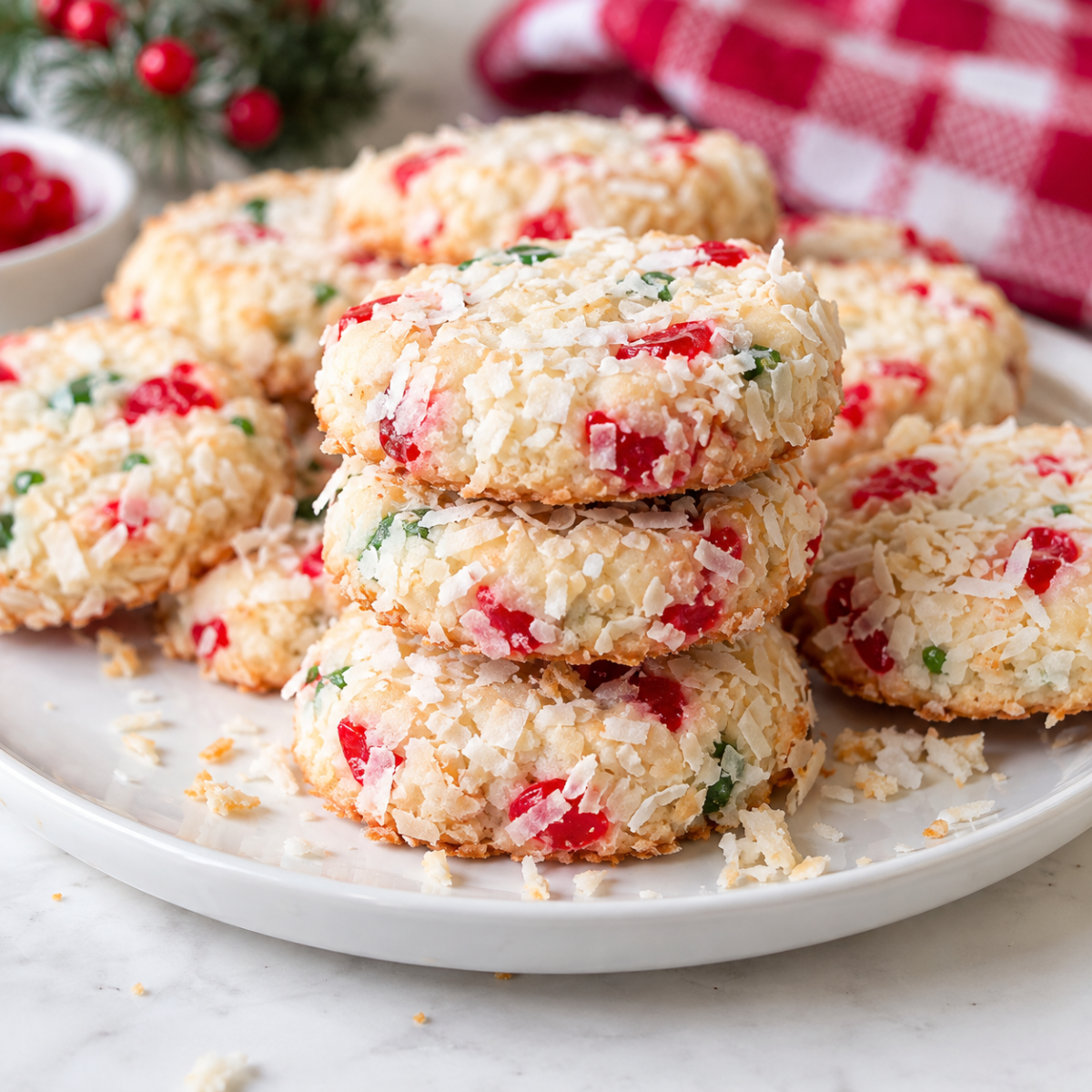 Santa’s Whiskers Cookies