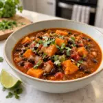 Sweet Potato Black Bean Soup