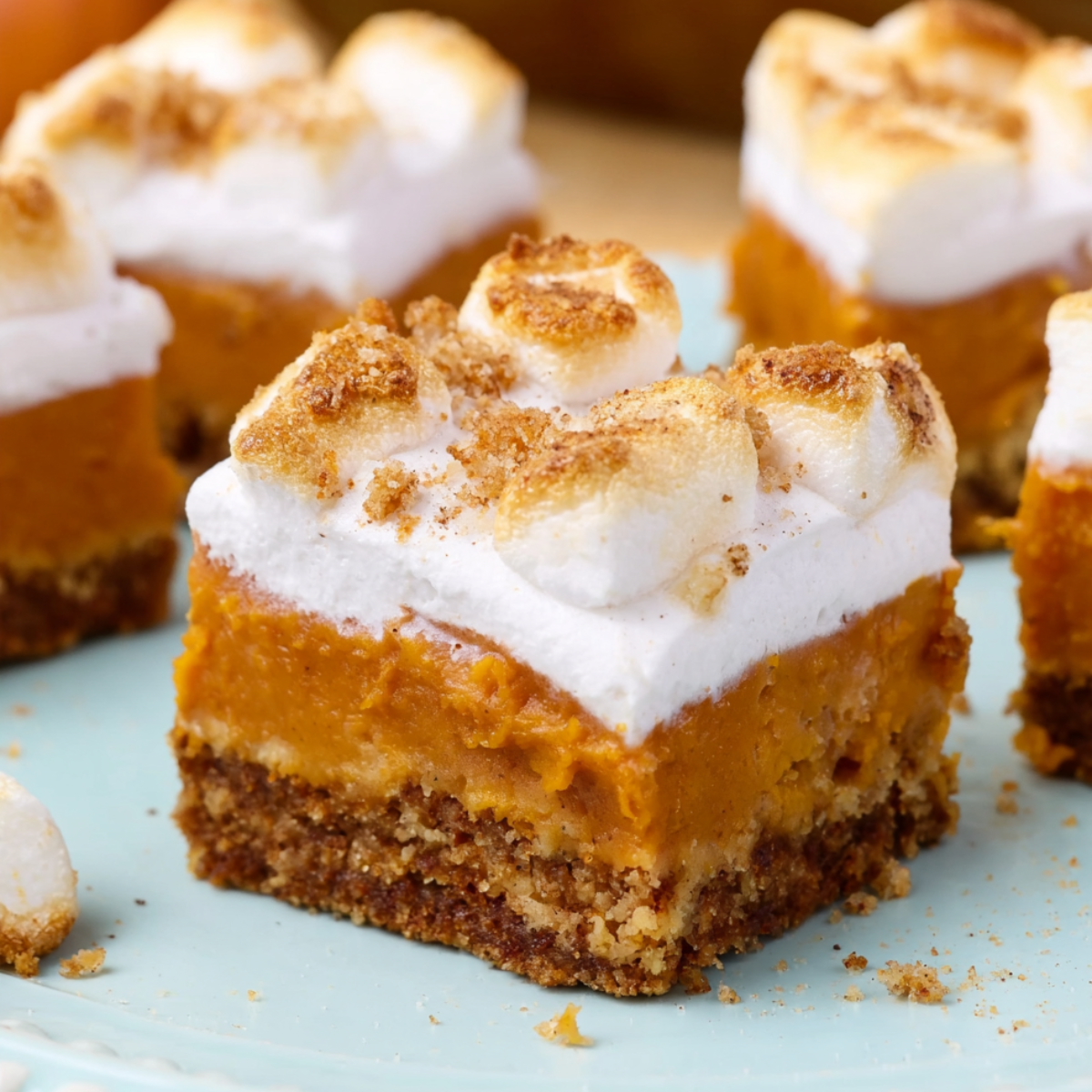 Sweet Potato Marshmallow Bars