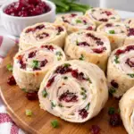 Turkey Cranberry Pinwheels