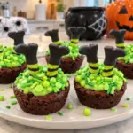 Witch Cauldron Brownie Bites